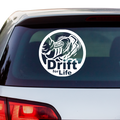 Drift for Life Aufkleber - Beispielansicht