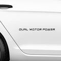 Dual Motor Power Aufkleber - Beispielansicht