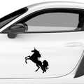 Einhorn Aufkleber Nr 23 - Beispielansicht