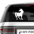Einhorn Aufkleber Nr 26 - Beispielansicht