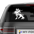 Einhorn Aufkleber Nr 3 - Beispielansicht
