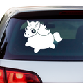 Einhorn Aufkleber Nr 4 - Beispielansicht
