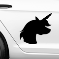 Einhorn Aufkleber Nr 5 - Beispielansicht
