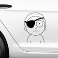 Evil Morty Aufkleber - Beispielansicht