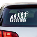 Evolution Compoundbogenschütze Aufkleber - Beispielansicht