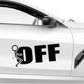 FK Off Aufkleber - Beispielansicht