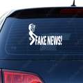 Fake news Trump Aufkleber - Beispielansicht