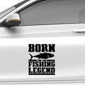 Fishing Legende Aufkleber - Beispielansicht