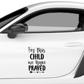 For this Child we have prayed Aufkleber - Beispielansicht