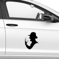 Freddy Silhouette Aufkleber - Beispielansicht