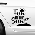 Fun in the sun Aufkleber - Beispielansicht