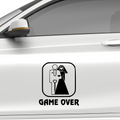 Game Over Aufkleber 12 - Beispielansicht