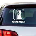 Game Over Aufkleber 12 - Beispielansicht