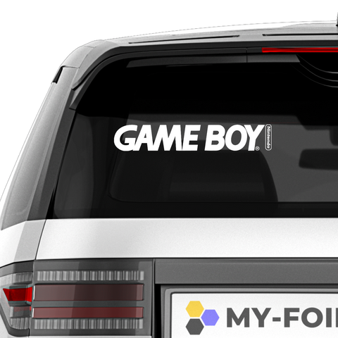 Gameboy Nintendo Aufkleber - Beispielansicht