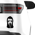 Ghostface Horror Aufkleber - Beispielansicht