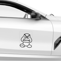 Goomba Aufkleber - Beispielansicht