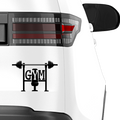 Gym Aufkleber - Beispielansicht