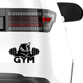 Gym Bär Aufkleber - Beispielansicht
