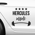 Herkules inside Aufkleber - Beispielansicht