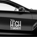 High Standart Aufkleber - Beispielansicht