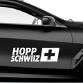 Hopp Schwiiz Aufkleber - Beispielansicht