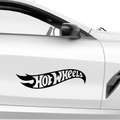 Hot Wheels Logo Aufkleber - Beispielansicht