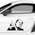 Ich hab immer recht Trump Aufkleber - Beispielansicht
