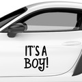 Its a Boy Aufkleber - Beispielansicht