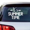 Its summer time Aufkleber - Beispielansicht