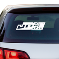 JDM Logo Abstrakt Aufkleber - Beispielansicht