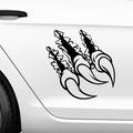Krallen Tattoo Tribal Aufkleber - Beispielansicht