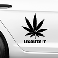 Legalize It Aufkleber - Beispielansicht