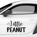 Little Peanut Aufkleber - Beispielansicht