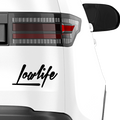 Lowlife Schriftzug Aufkleber 10 - Beispielansicht