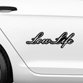 Lowlife Schriftzug Aufkleber 3 - Beispielansicht