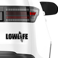 Lowlife Schriftzug Aufkleber 5 - Beispielansicht