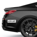 Lowlife_Schriftzug Aufkleber 8 - Beispielansicht