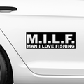 M.I.L.F. Aufkleber - Beispielansicht