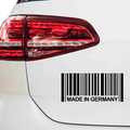Made in GermanyAufkleber - Beispielansicht