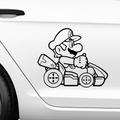 Mario Cart Aufkleber - Beispielansicht