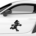 Mario Rennszene Aufkleber - Beispielansicht