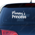 Mommys Princess Aufkleber - Beispielansicht