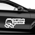 Not Drunk Aufkleber - Beispielansicht