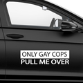 Only Gay Cops Aufkleber 1 - Beispielansicht