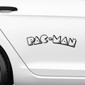PAC MAN Logo Aufkleber - Beispielansicht