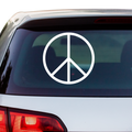 Peace Zeichen Nr.1 Aufkleber - Beispielansicht