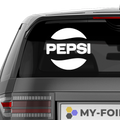Pepsi Logo Classic Aufkleber - Beispielansicht