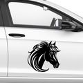 Pferde Kopf Aufkleber 103 - Beispielansicht