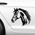 Pferde Kopf Aufkleber 106 - Beispielansicht