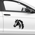 Pferdekopf Aufkleber Nr. 90 - Beispielansicht